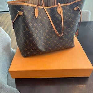 Louis Vuitton Dark Brown Monogram Tote